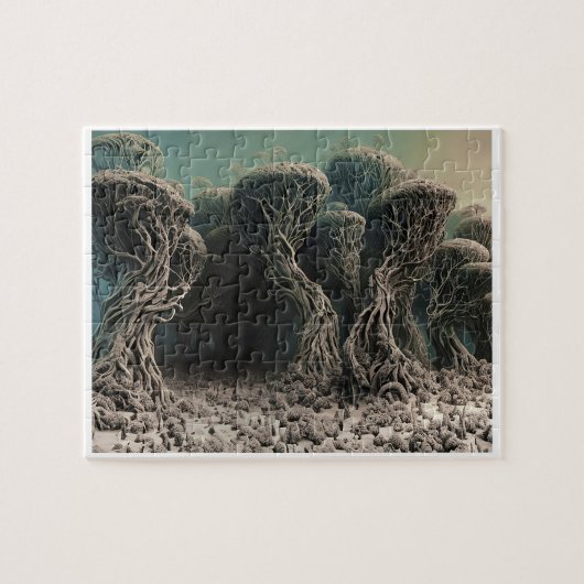 Enge en griezelige puzzel legpuzzel (Horizontaal)