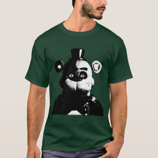 Enge Freddy Fazbear FNaF meme vriend T-shirt