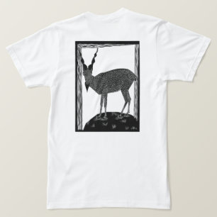 Enge geit die je dreigend aanstaart t-shirt