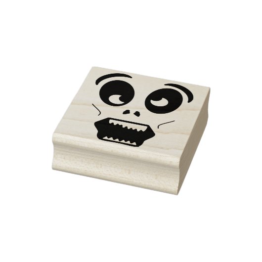 Enge gezicht illustratie art stempel (Stempel)