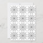 Enge Goede Tijd Halloween Party Kaart (Achterkant)