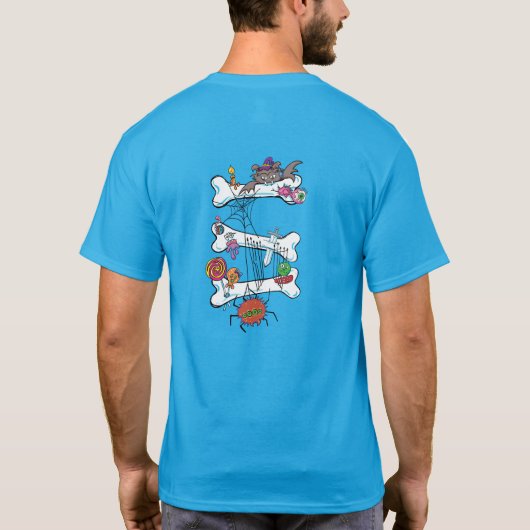 Enge & Grappige Botten T-shirt (Achterkant)