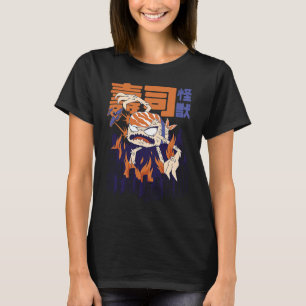 Enge griezelige japans aziatisch wezen t-shirt