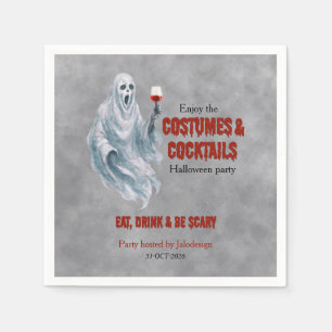 Enge Griezels Kostuum Cocktail Halloween Feest Servet