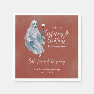 Enge Griezels Kostuum Cocktail Halloween Feest Servet