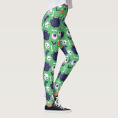 Enge groene Halloween Leggings (Rechts)