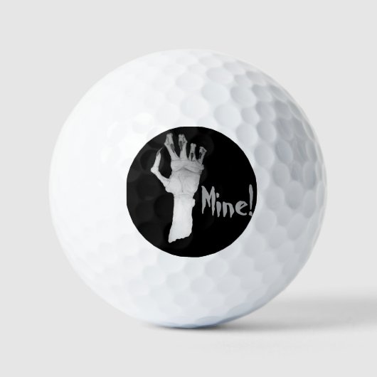 Enge gruwelijke knoestige monsters hand golfballen (Voorkant)
