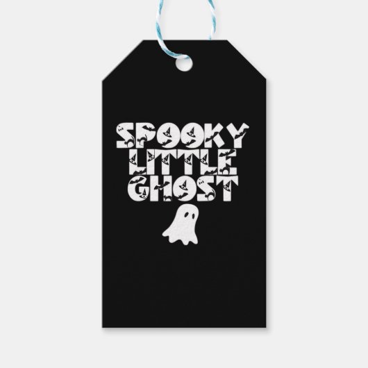 Enge Halloween Cadeaulabel (Voorkant)