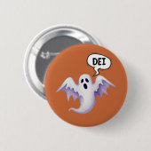 Enge Halloween geest - DEI Ronde Button 5,7 Cm (Voorkant /achterkant)