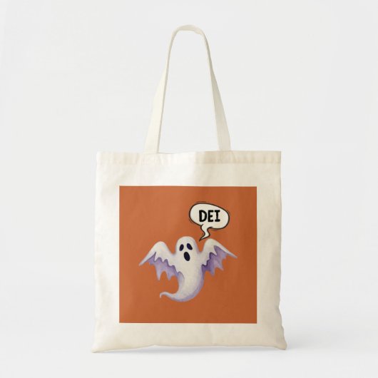 Enge Halloween geest - DEI Tote Bag (Voorkant)
