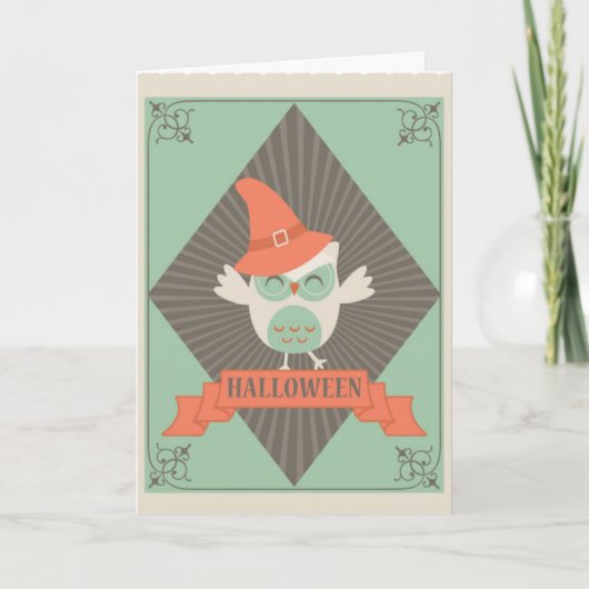 Enge Halloween Kaart (Voorkant)