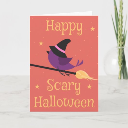 Enge Halloween Kaart (Voorkant)