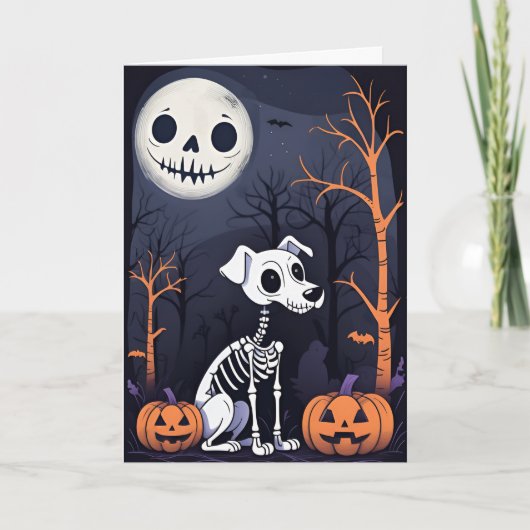 Enge Halloween Kaart (Voorkant)