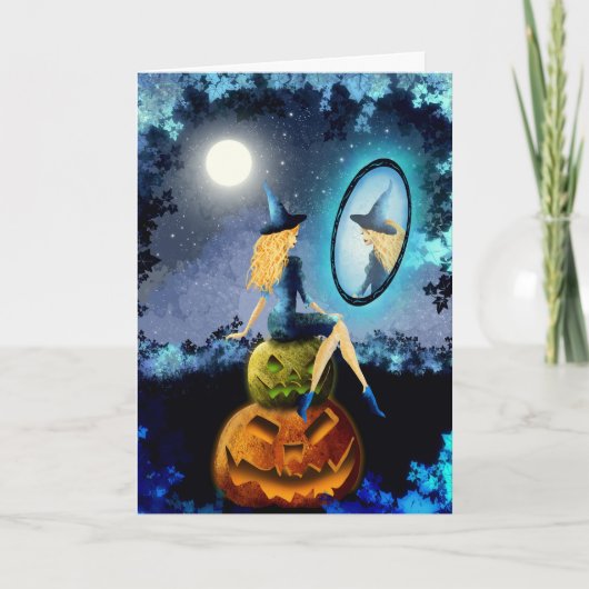 Enge Halloween Kaart (Voorkant)
