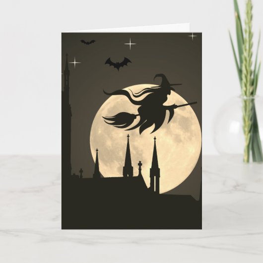 Enge Halloween Kaart (Voorkant)