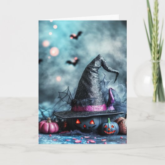 Enge Halloween Kaart (Voorkant)