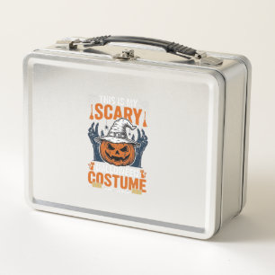 Enge Halloween Kostuum Pompoen Heksenhoed Shirt_1