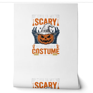 Enge Halloween Kostuum Pompoen Heksenhoed Shirt_1 Behang