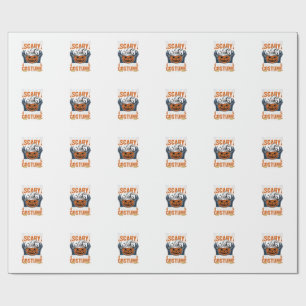 Enge Halloween Kostuum Pompoen Heksenhoed Shirt_1 Cadeaupapier