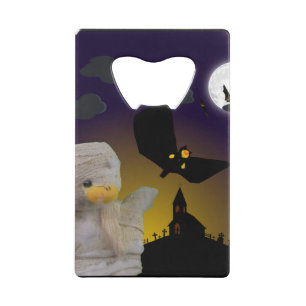 Enge Halloween Kredietkaart Flessenopener