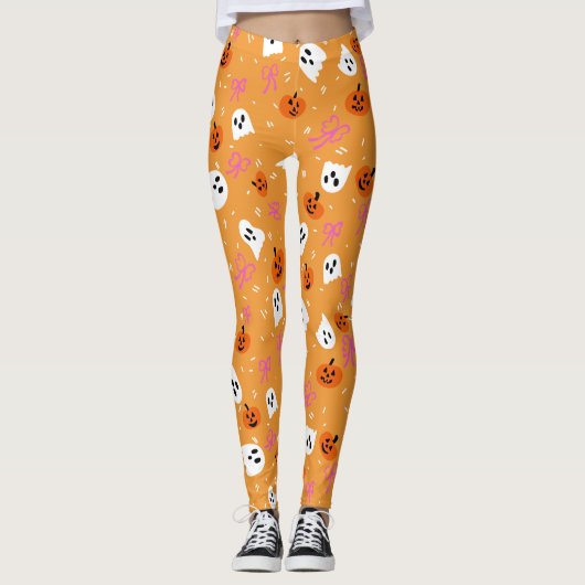 Enge Halloween Leggings (Voorkant)