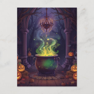 Enge Halloween Nacht Ansichtkaart Briefkaart