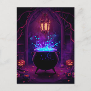 Enge Halloween Nacht Ansichtkaart Briefkaart