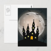 Enge Halloween Nacht Ansichtkaart Briefkaart (Voorkant / Achterkant)