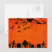 Enge Halloween Nacht Briefkaart (Voorkant / Achterkant)