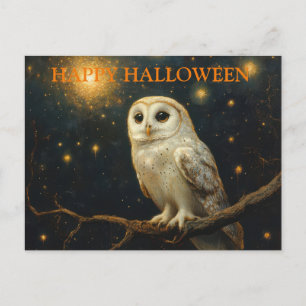 Enge Halloween Nacht met Uilen Briefkaart