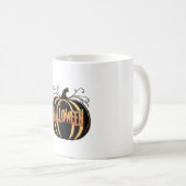 Enge Halloween pompoen Mok (Voorkant rechts)