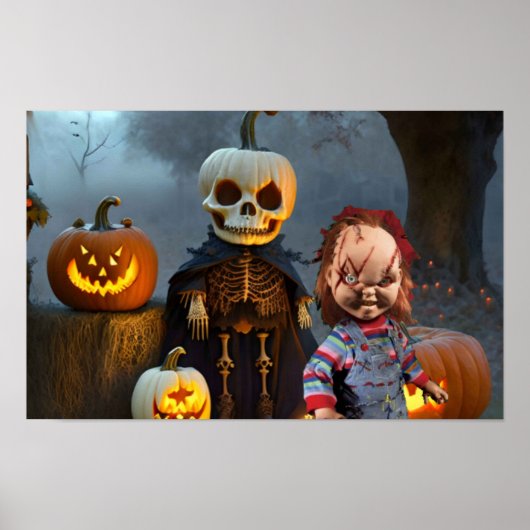 Enge Halloween. Poster (Voorkant)