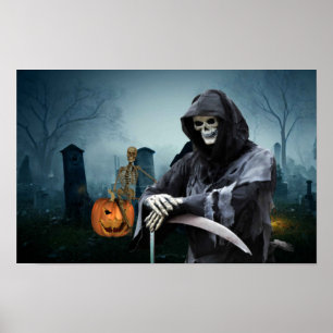 Enge Halloween. Poster