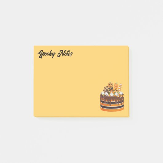 Enge Halloween snoepjes Post-it® Notes (Voorkant)