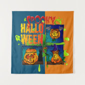 Enge Halloween Wandkleed (Voorkant)