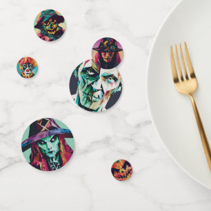 Enge Halloween-wezens Confetti