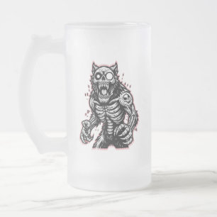 Enge Halloween Zombie Weerwolf Matglas Bierpul