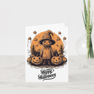 Enge Halloweenkaart Kaart