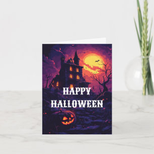 Enge Halloweenkaart Kaart