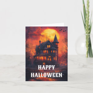 Enge Halloweenkaart Kaart