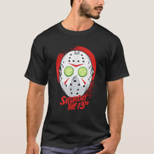 Enge Horror Zaterdag 13e Grappige Halloween Kostuu T-shirt