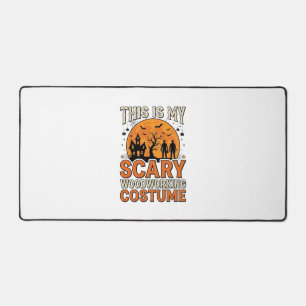 Enge Houtbewerking Kostuum Halloween Vintage Ontwe Bureaumat