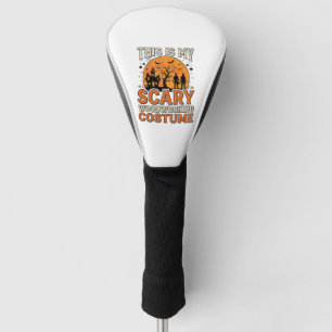Enge Houtbewerkingskostuum Halloween Vintage Ontwe Golfheadcover