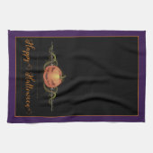 Enge Jack-o-Lantern Halloween | PAARSE Theedoek (Horizontaal)