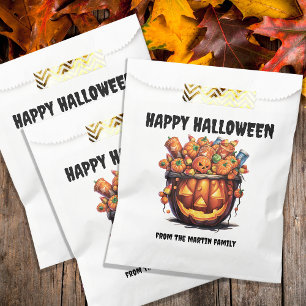 Enge Jack o Lantern Prettig Halloween Bedankzakje