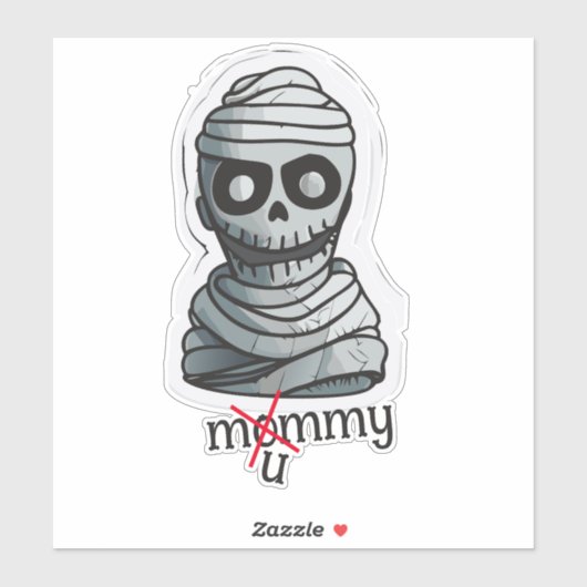 Enge mama sticker (Vel)