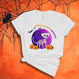Enge Newfoundland Halloween Full Moon T-shirt