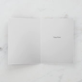 Enge paashaas feestdagen kaart (Binnen)