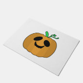 Enge pompoen Halloween V2 Deurmat (Schuin)