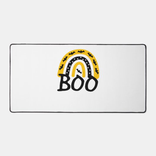 Enge Regenboog en Spooky Halloween Bureaumat (Voorkant)